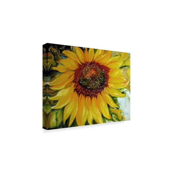 Marcia Baldwin 'Sundown Sunflower' Canvas Art,24x32